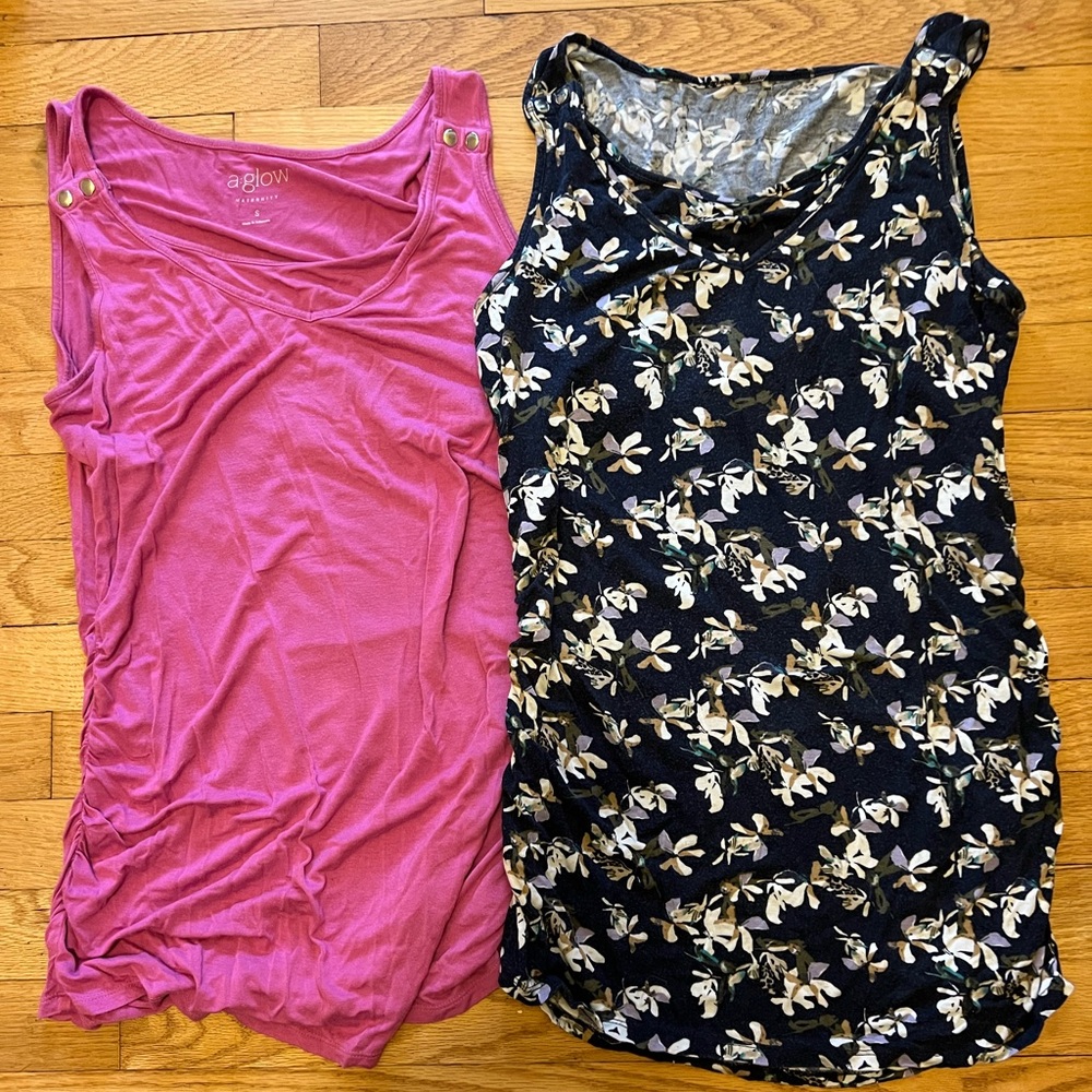 A:Glow nursing tank tops